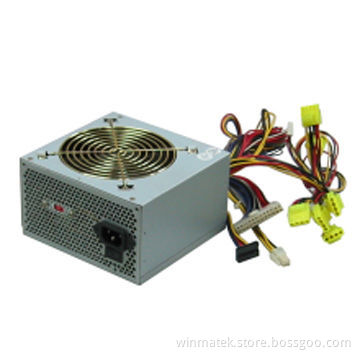 PC Power Supply with Over-power Protection, Low Ripple and Noise, Measures 150.0 x 140.0 x 86.0mm